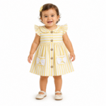 VESTIDO RAYAS CON BOLSILLOS - Imagen 2