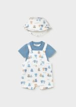 CONJUNTO SHORT NIÑO Y GORRO - Imagen 2
