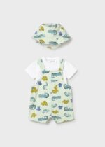 CONJUNTO SHORT NIÑO Y GORRO - Imagen 4
