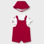 CONJUNTO SHORT NIÑO Y GORRO