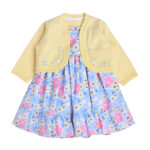 VESTIDO Y SAQUITO TEJIDO