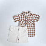 SET MOCA CAMISA Y SHORT