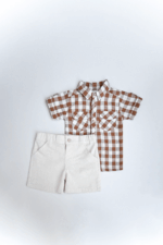 SET MOCA CAMISA Y SHORT