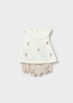 CONJUNTO SHORT Y BLUSA