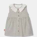 VESTIDO CUELLO OJALILLO