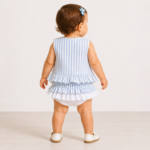 BLUSA Y SHORT A RAYAS - Imagen 3