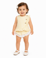 CONJUNTO BLUSA Y SHORT RAYAS - Imagen 2